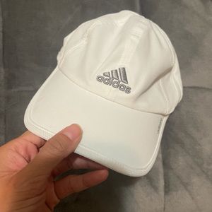 Women’s White Adidas Hat